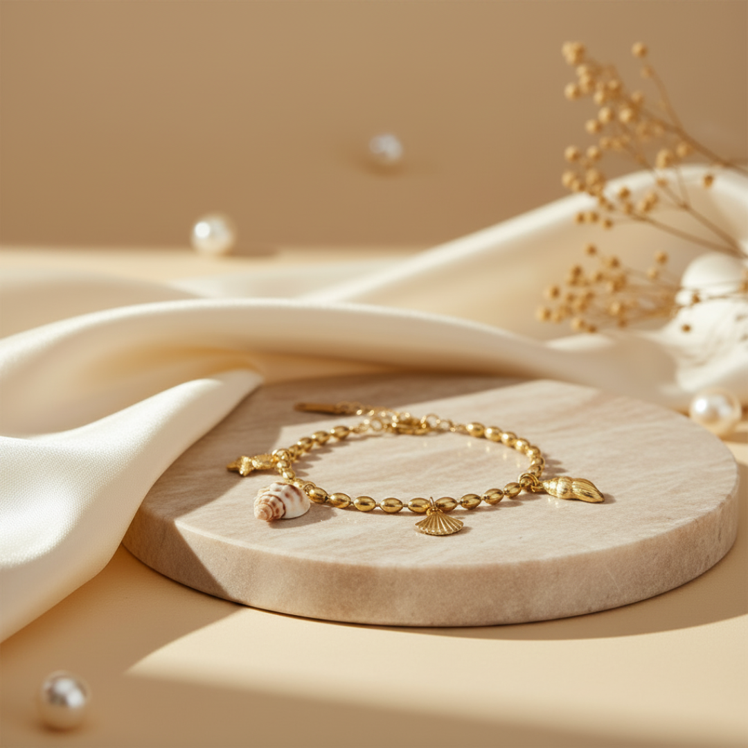 All Eyes Bracelet — 18K gold-plated anti-tarnish jewellery by Veyra
