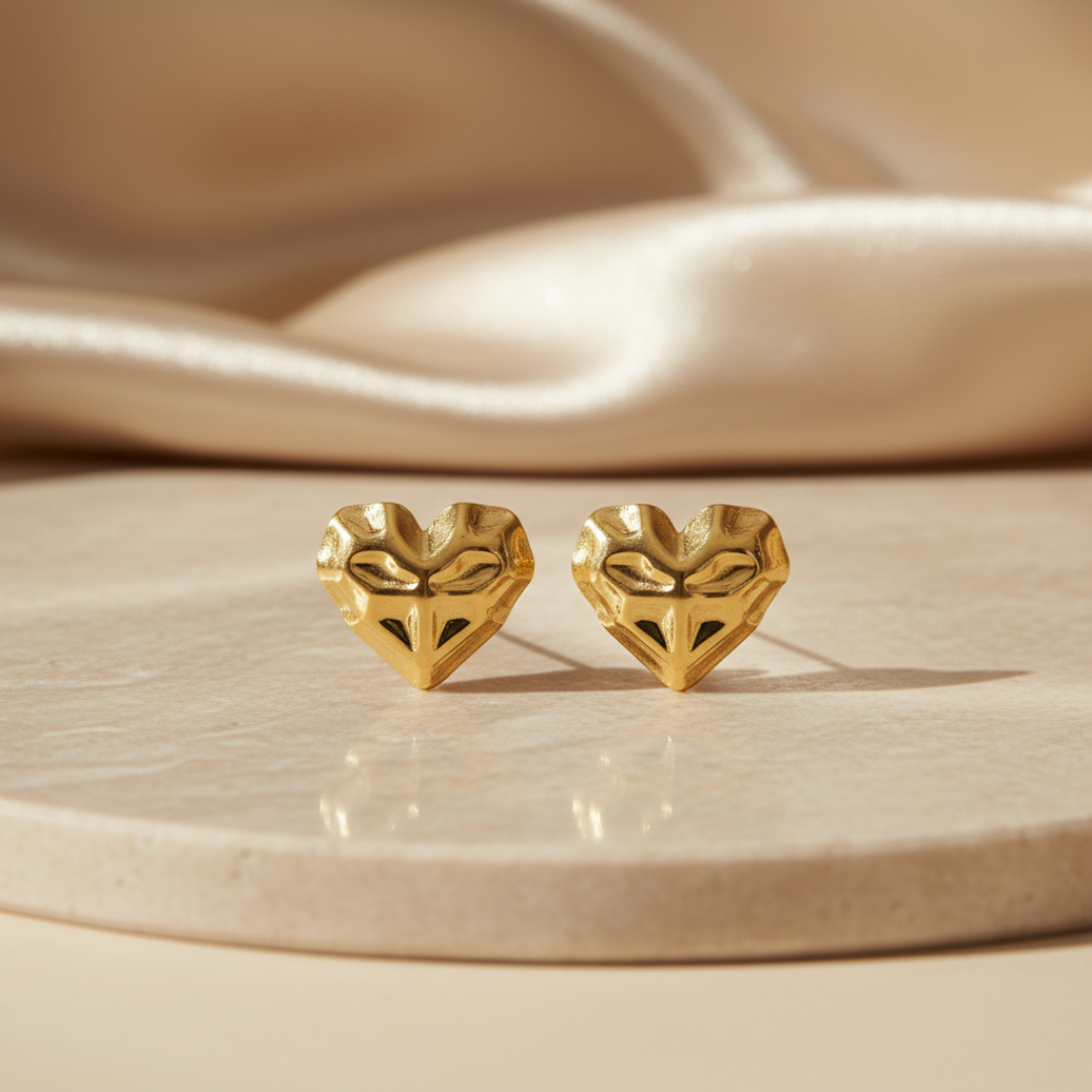 Zigzag Earrings — 18K gold-plated anti-tarnish jewellery by Veyra
