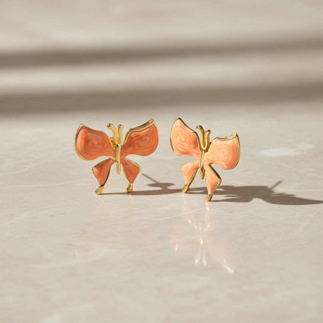 Wisp Earrings — 18K gold-plated anti-tarnish jewellery by Veyra