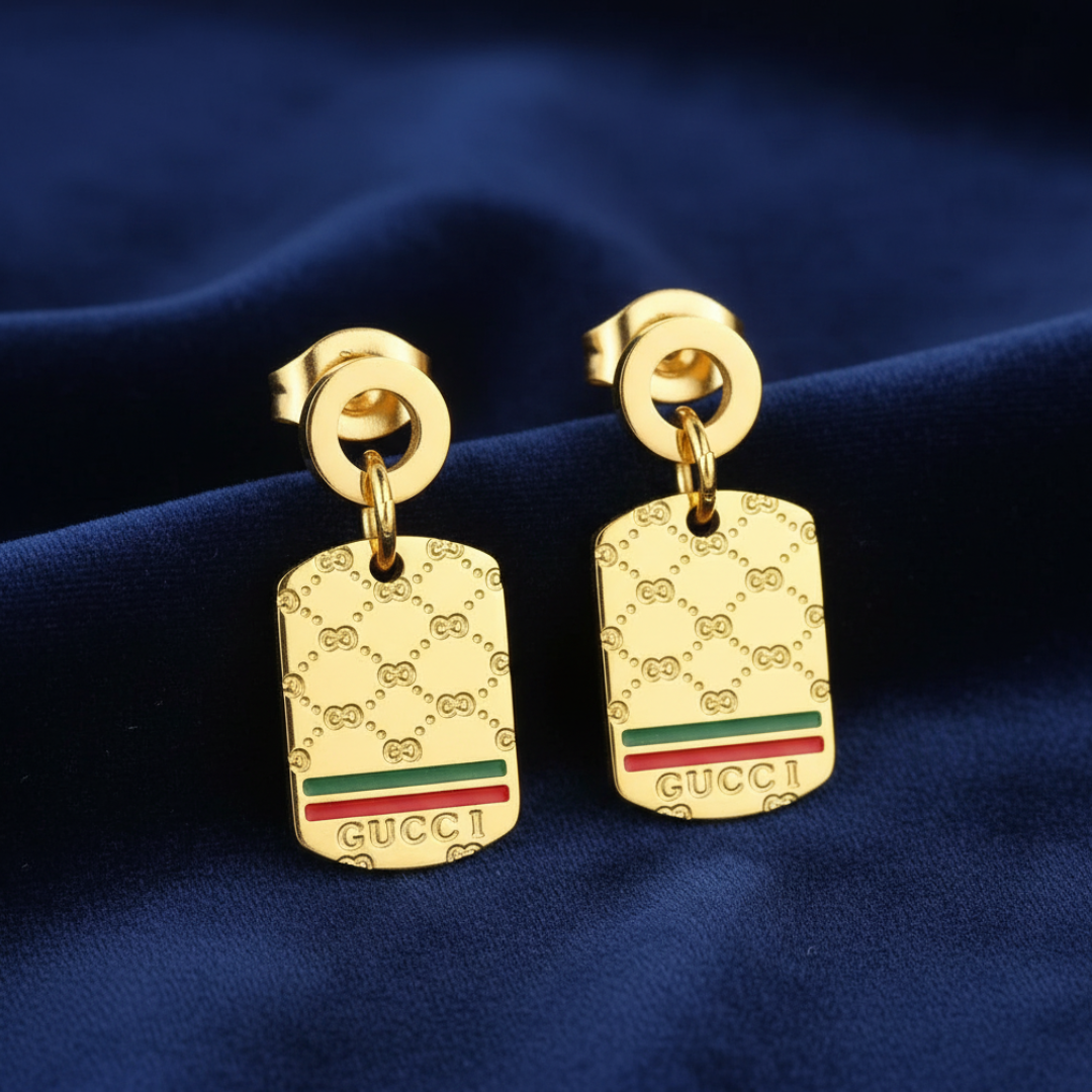 Wave Earrings — 18K gold-plated anti-tarnish jewellery by Veyra