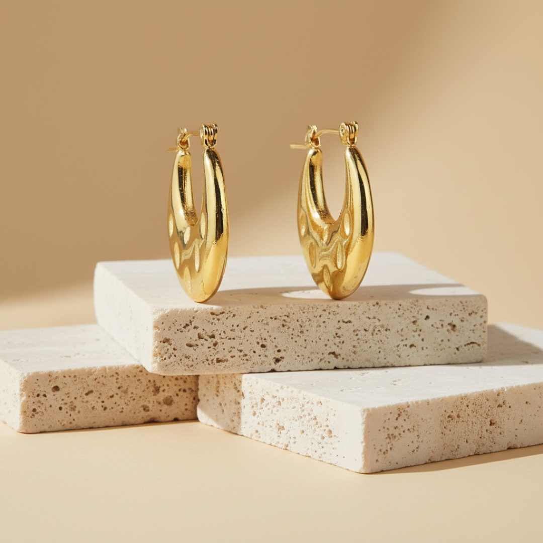 Tiny Dancer Earrings — 18K gold-plated anti-tarnish jewellery by Veyra