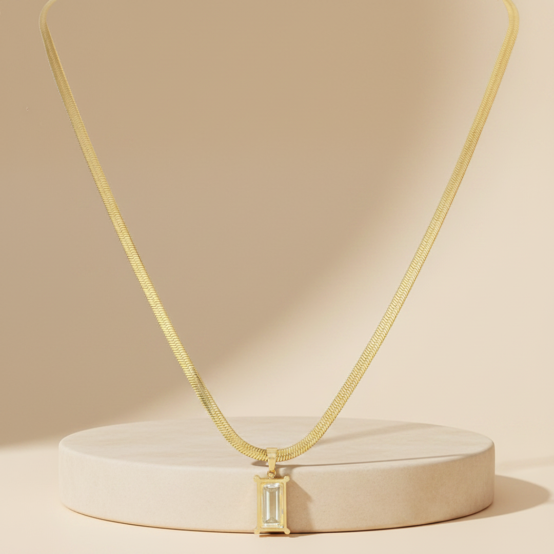 Tennis Queen Chain — 18K gold-plated anti-tarnish jewellery by Veyra
