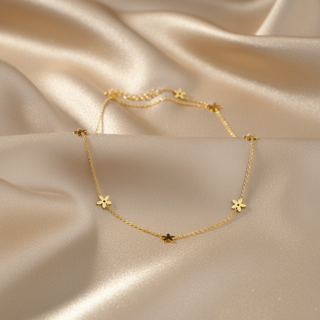 Sun Kissed Chain — 18K gold-plated anti-tarnish jewellery by Veyra