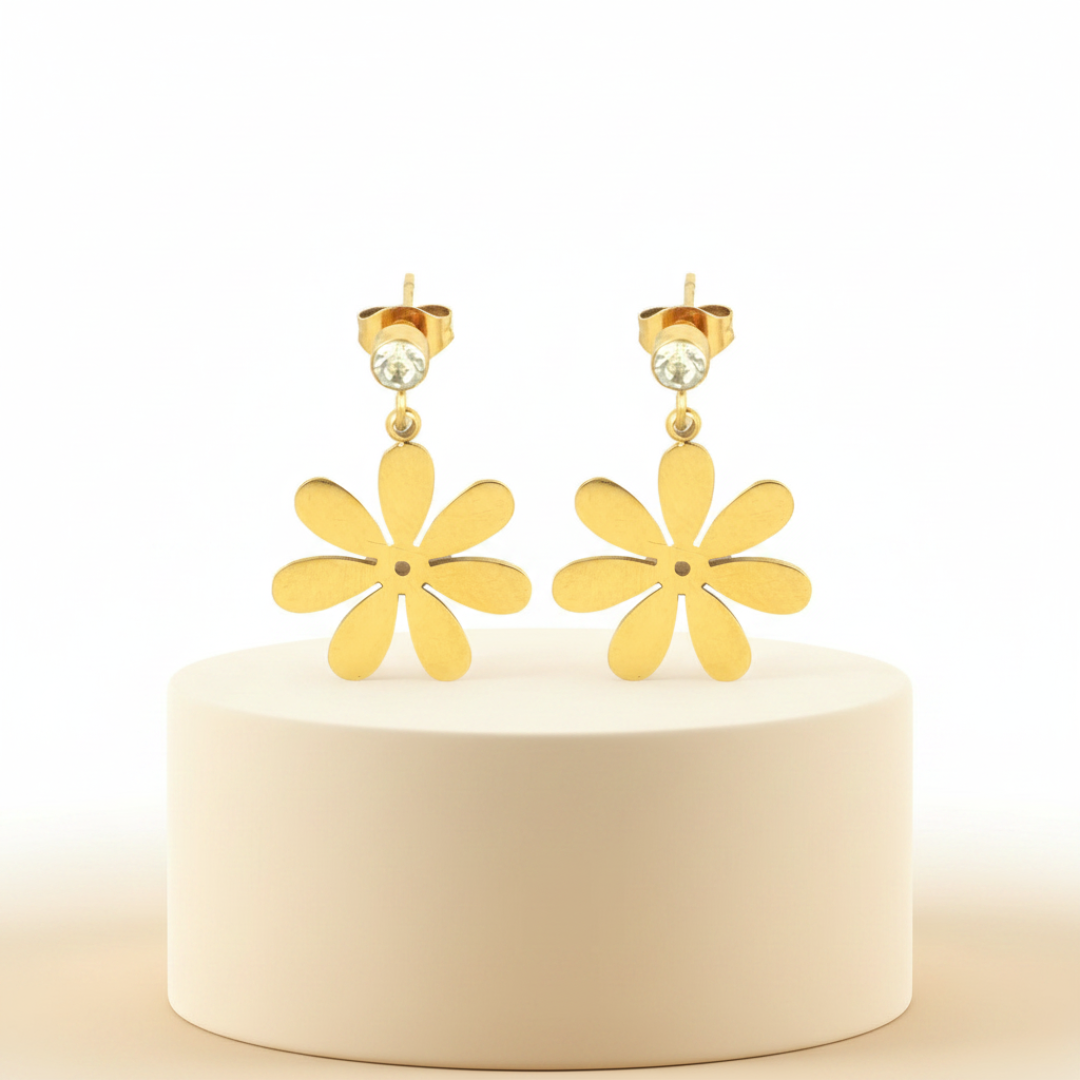 Aurora Earrings — 18K gold-plated anti-tarnish jewellery by Veyra