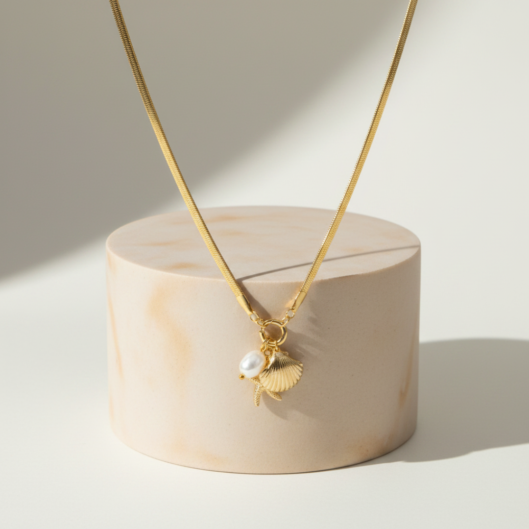 Stardust Chain — 18K gold-plated anti-tarnish jewellery by Veyra