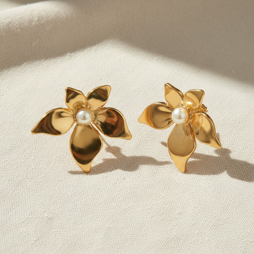 Spike Earrings — 18K gold-plated anti-tarnish jewellery by Veyra