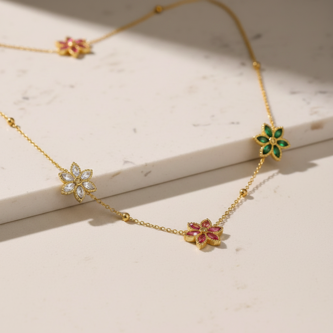 Perfect Match Set — 18K gold-plated anti-tarnish jewellery by Veyra