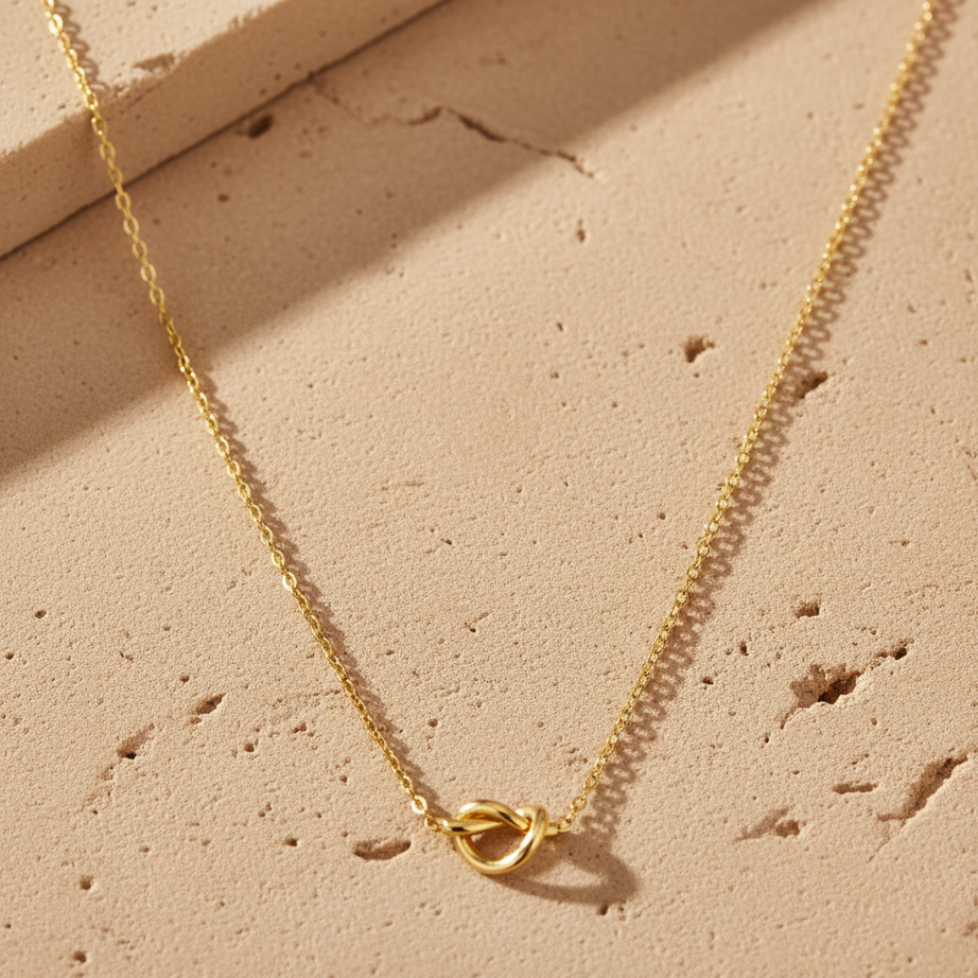 Moon & Stars Chain — 18K gold-plated anti-tarnish jewellery by Veyra