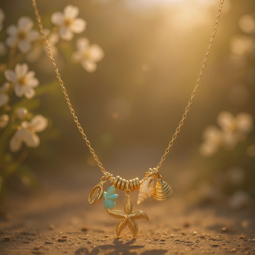 Golden Girl Chain — 18K gold-plated anti-tarnish jewellery by Veyra