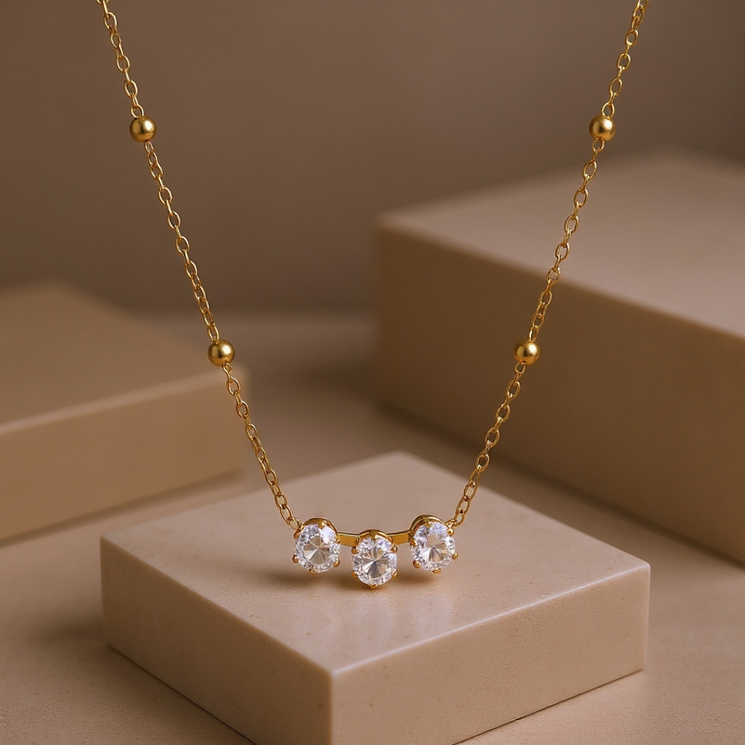 Gold Rush Chain — 18K gold-plated anti-tarnish jewellery by Veyra