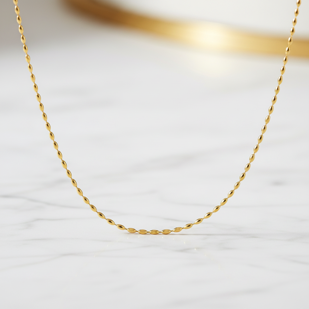 First Crush Chain — 18K gold-plated anti-tarnish jewellery by Veyra