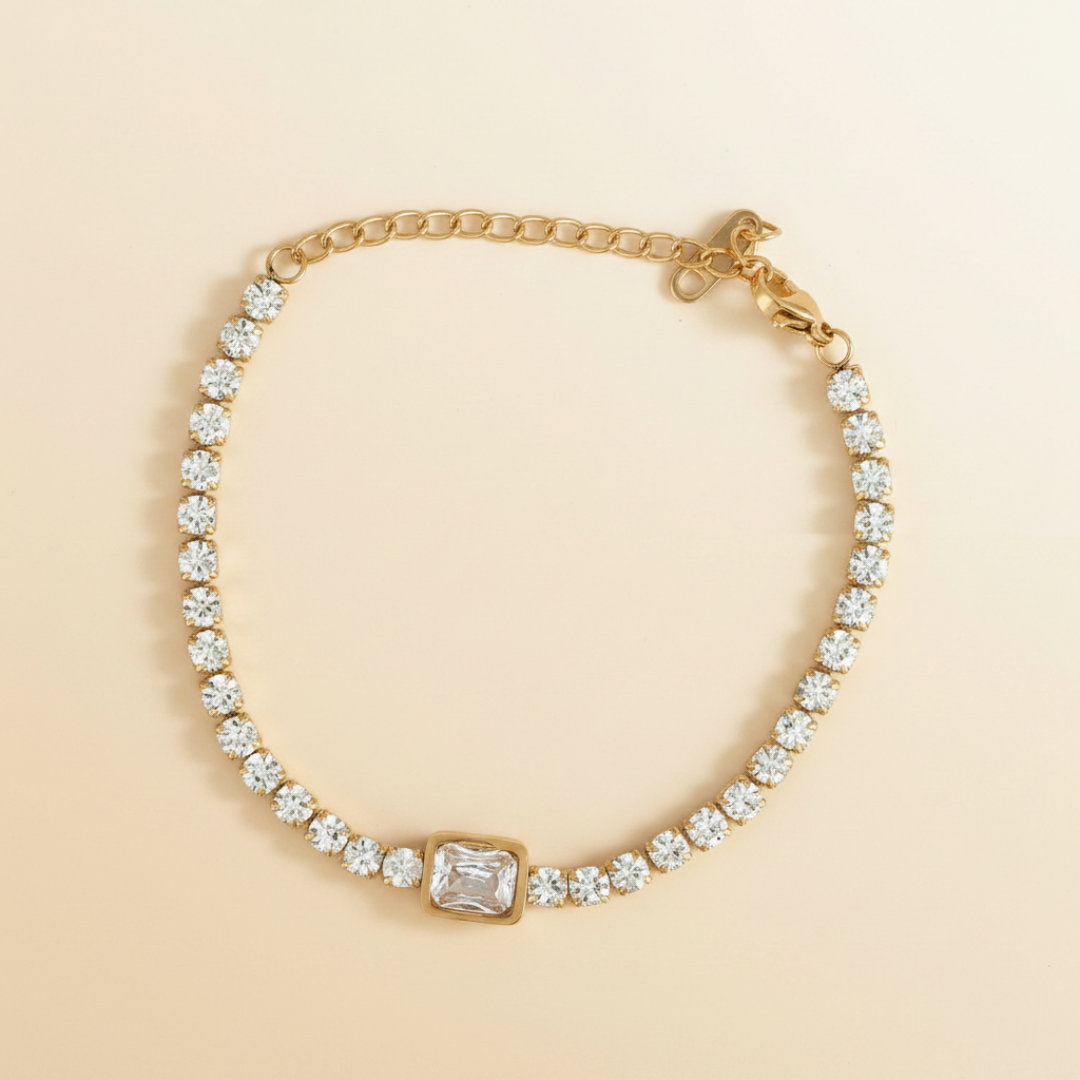 Disco Bracelet — 18K gold-plated anti-tarnish jewellery by Veyra
