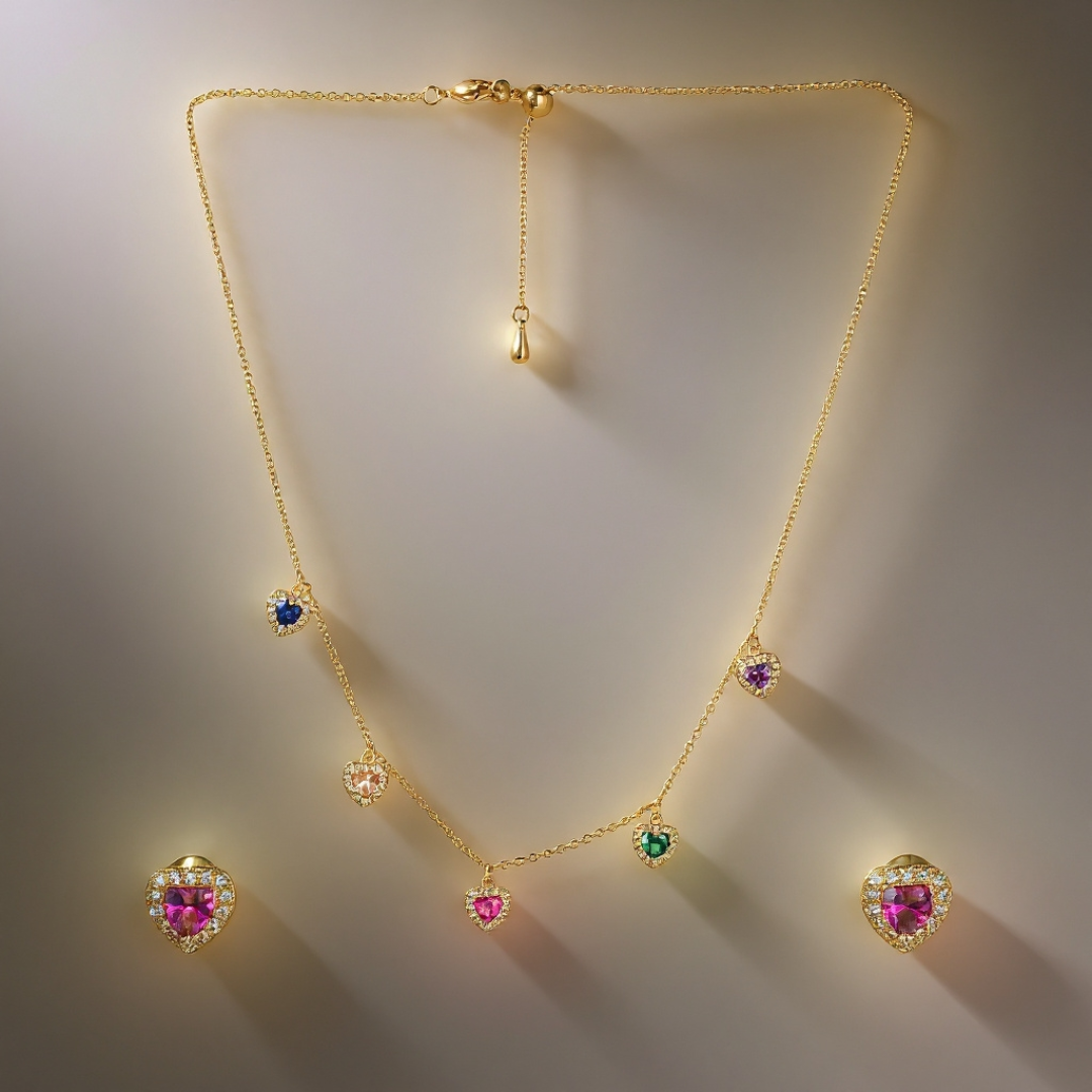 Date Night Set — 18K gold-plated anti-tarnish jewellery by Veyra