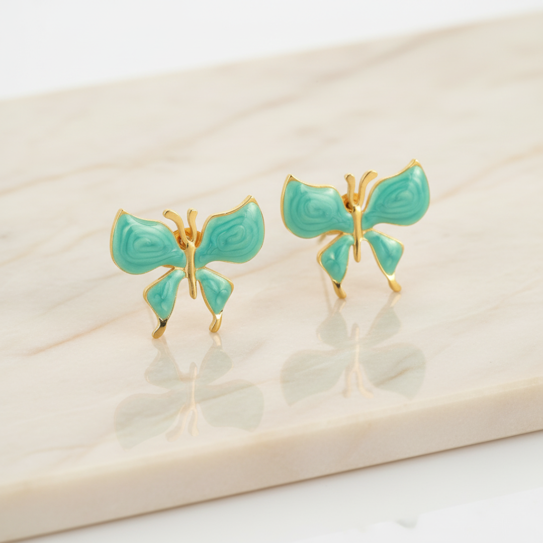 Daisy Days Earrings — 18K gold-plated anti-tarnish jewellery by Veyra