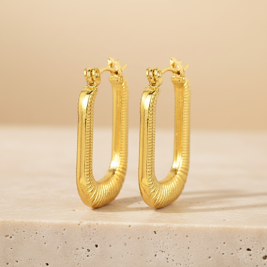 Dainty Earrings — 18K gold-plated anti-tarnish jewellery by Veyra