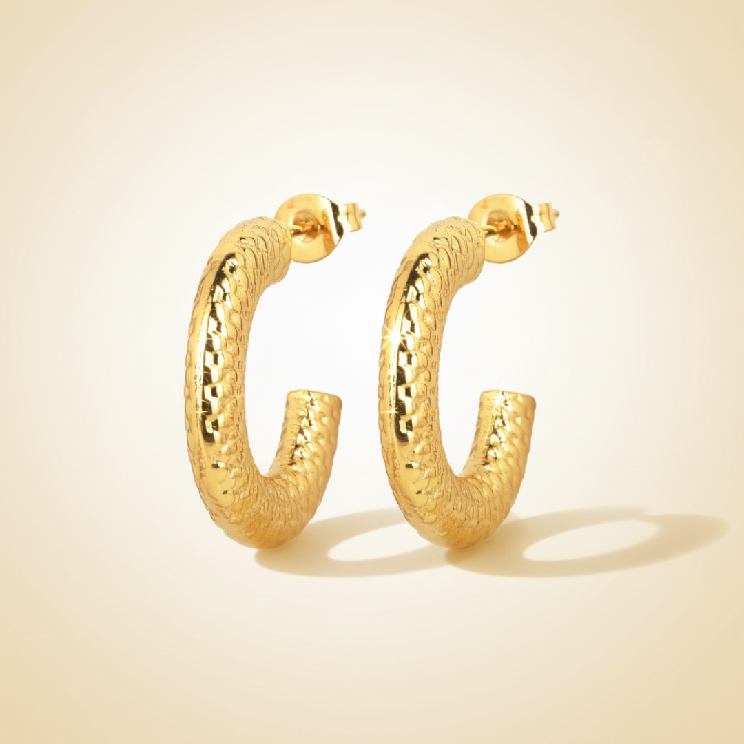 Cluster Earrings — 18K gold-plated anti-tarnish jewellery by Veyra