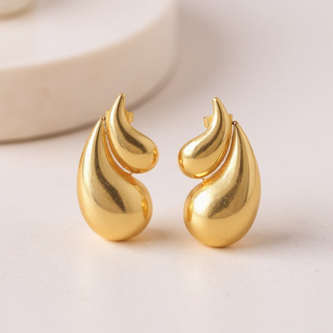 Celestial Earrings — 18K gold-plated anti-tarnish jewellery by Veyra