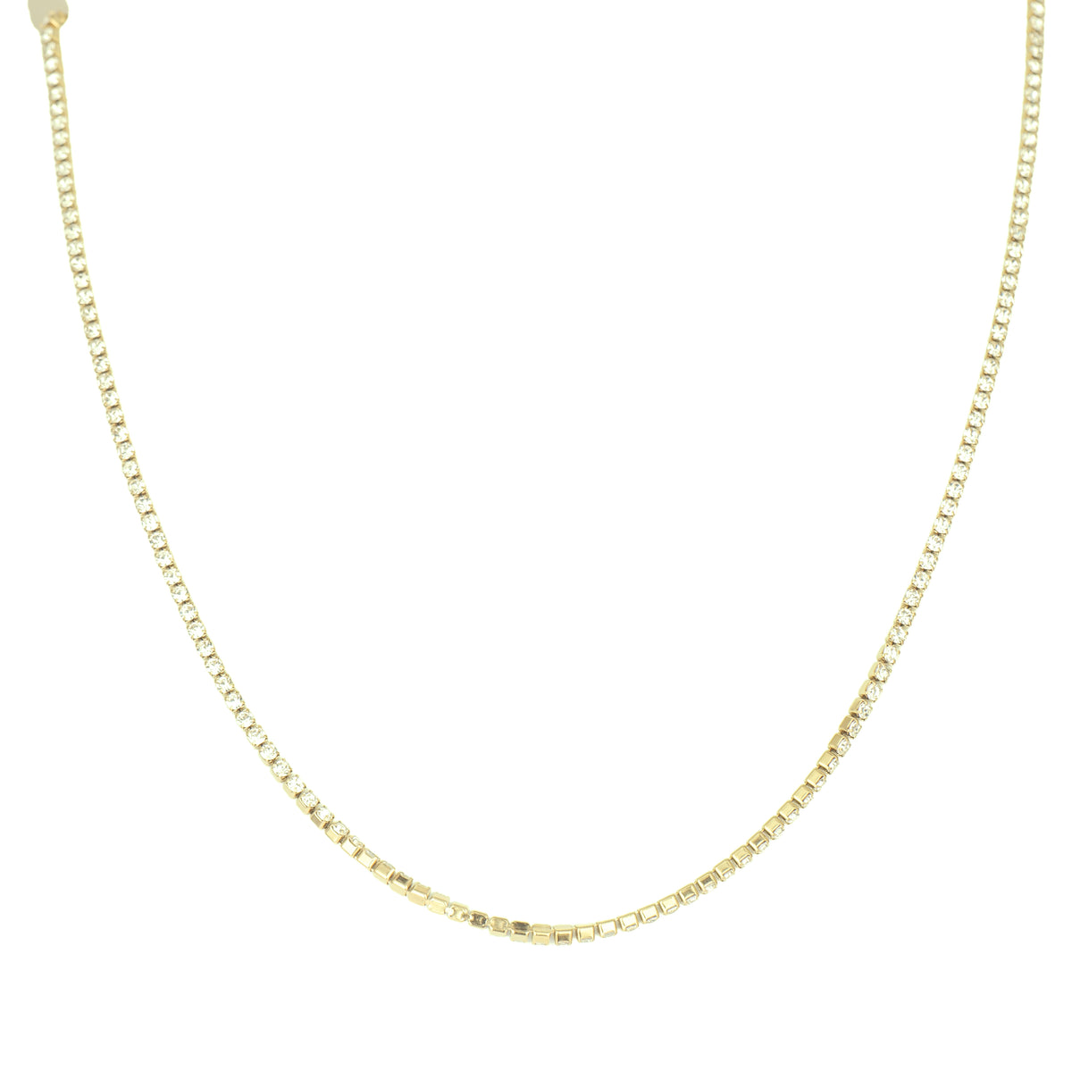 Pearl Drops Chain — 18K gold-plated anti-tarnish jewellery by Veyra, view 2