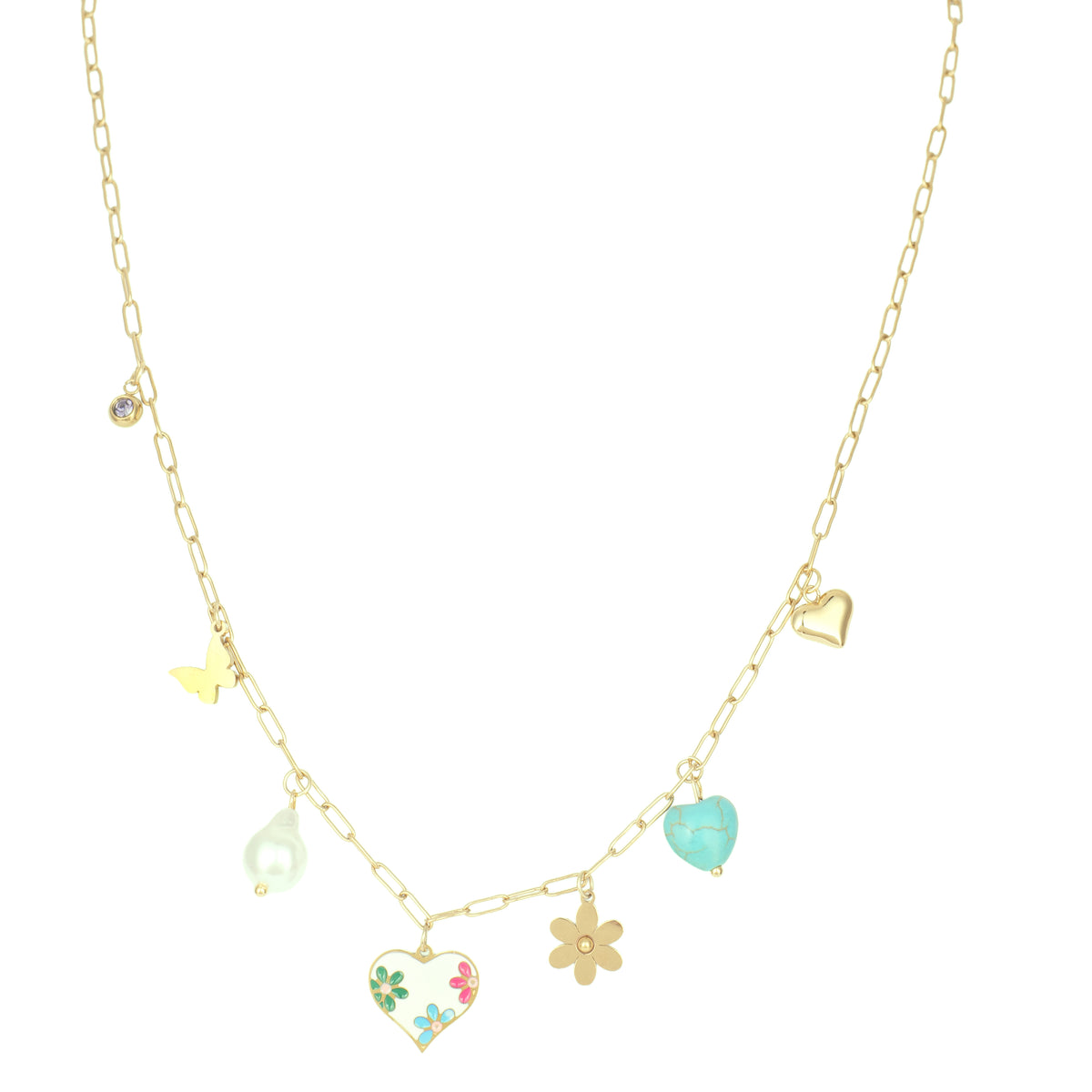 Golden Touch Chain — 18K gold-plated anti-tarnish jewellery by Veyra, view 2