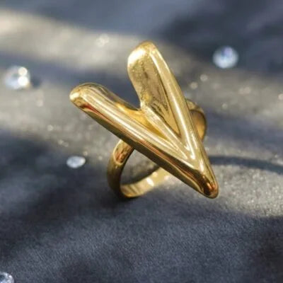 Sunset Feels Ring — 18K gold-plated anti-tarnish jewellery by Veyra