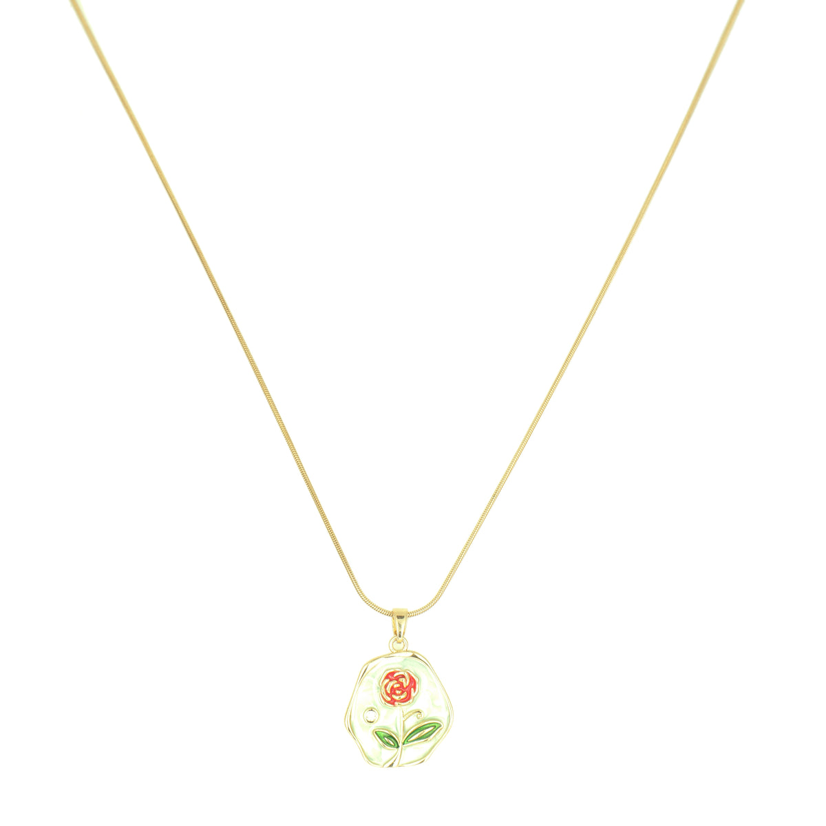Inner Glow Chain — 18K gold-plated anti-tarnish jewellery by Veyra, view 2