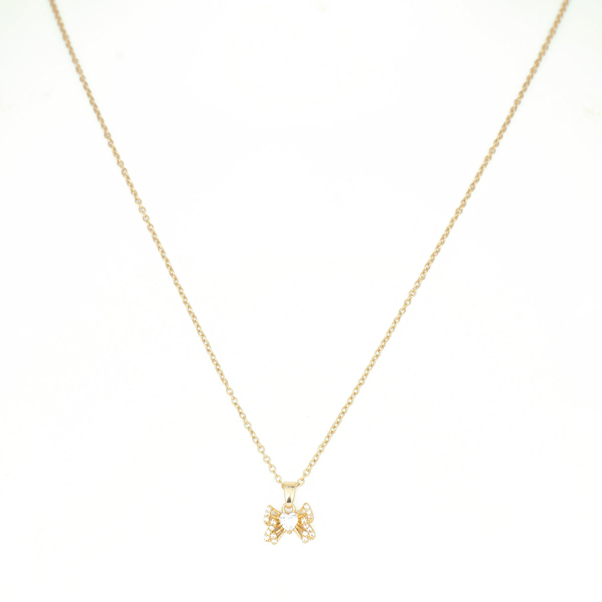 Barely There Chain — 18K gold-plated anti-tarnish jewellery by Veyra, view 2