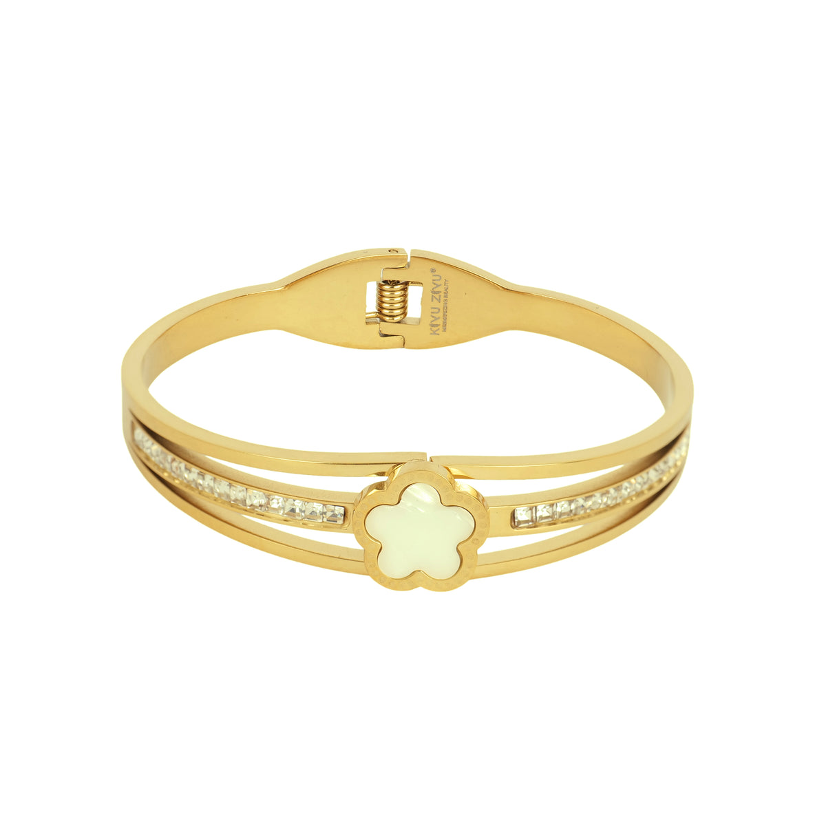 Wrapped Up Bracelet — 18K gold-plated anti-tarnish jewellery by Veyra, view 2