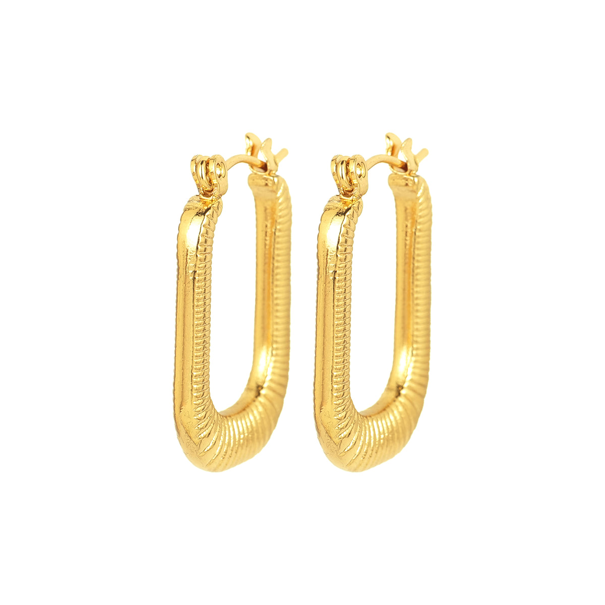 Dainty Earrings — 18K gold-plated anti-tarnish jewellery by Veyra, view 2
