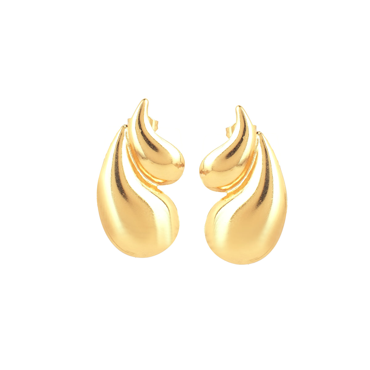 Celestial Earrings — 18K gold-plated anti-tarnish jewellery by Veyra, view 2