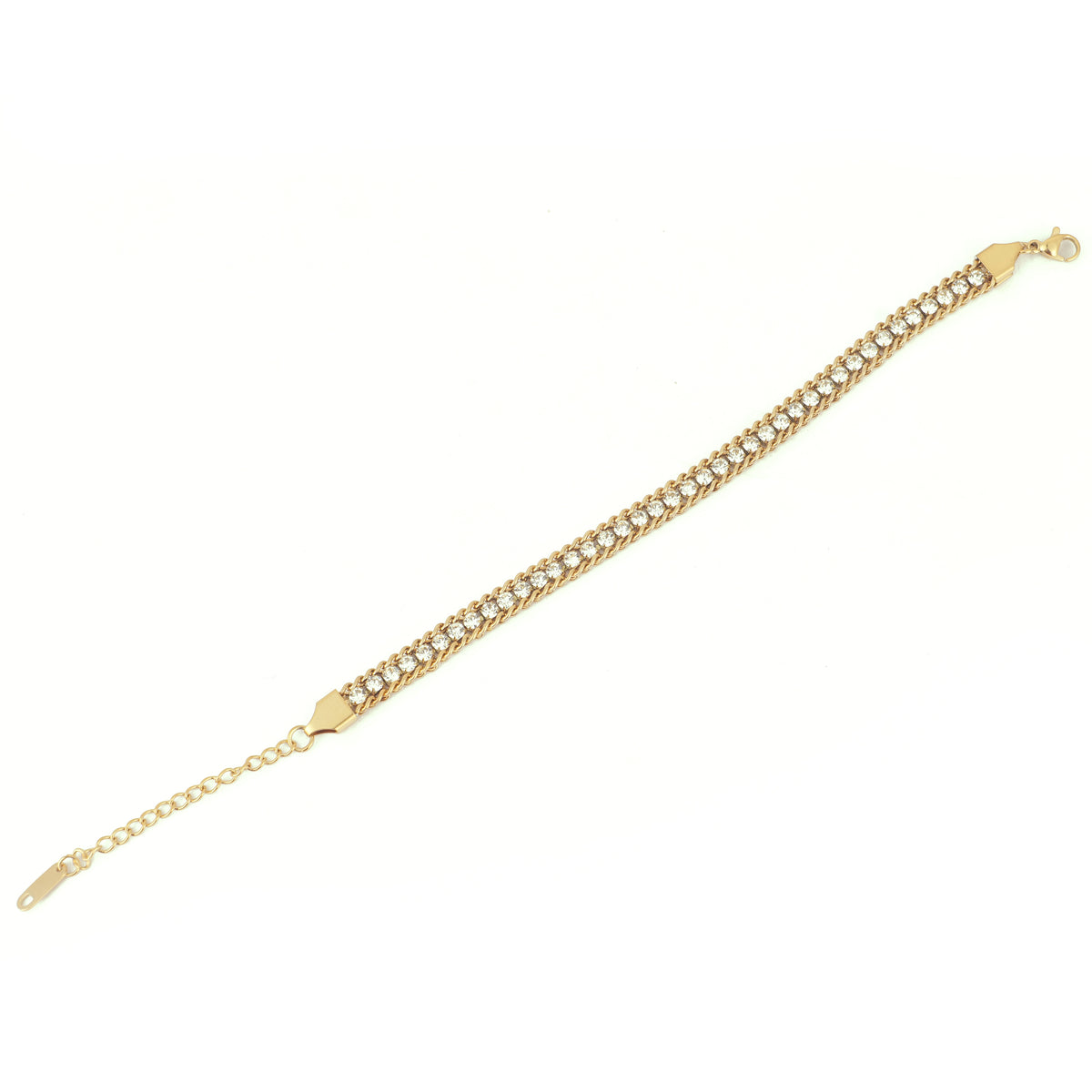 Bow Tie Bracelet — 18K gold-plated anti-tarnish jewellery by Veyra, view 2