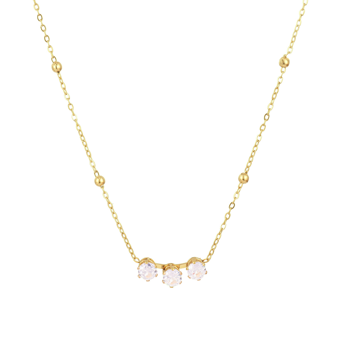 Gold Rush Chain — 18K gold-plated anti-tarnish jewellery by Veyra, view 2