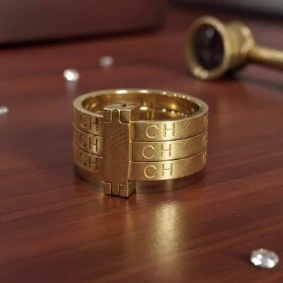 Glow Up Ring — 18K gold-plated anti-tarnish jewellery by Veyra