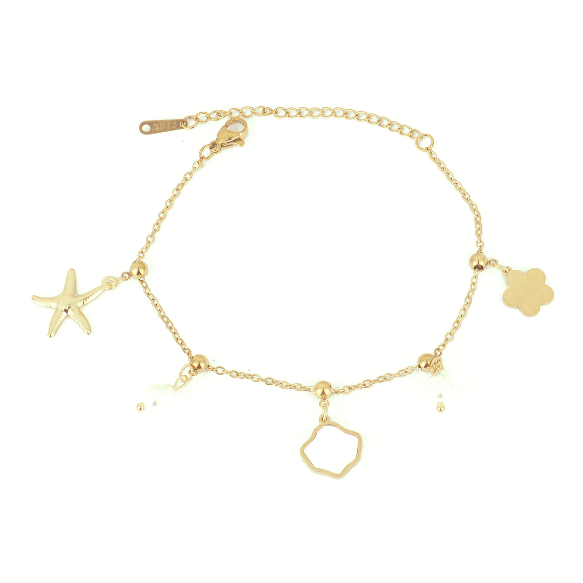 Lush Bracelet — 18K gold-plated anti-tarnish jewellery by Veyra, view 2