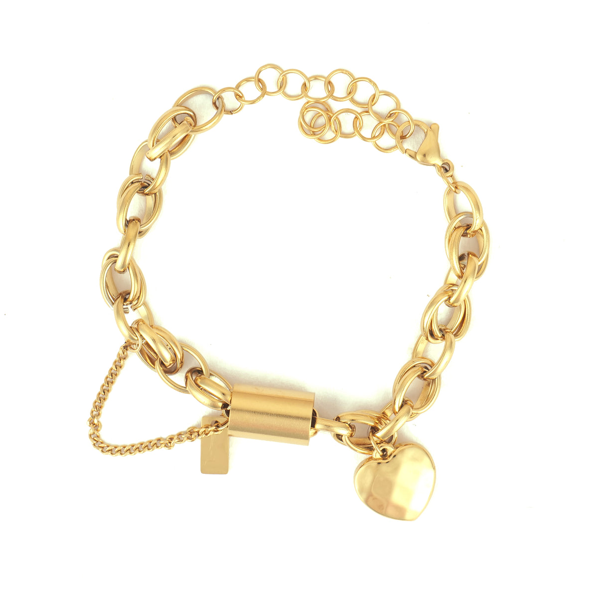 Luxe Bracelet — 18K gold-plated anti-tarnish jewellery by Veyra, view 2