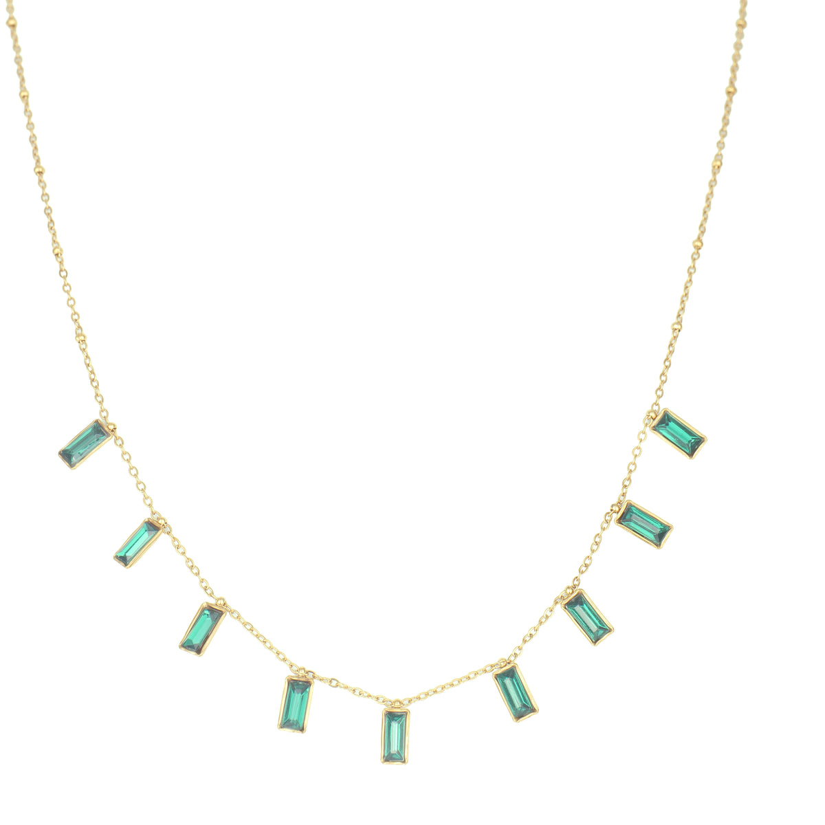 Ball Game Chain — 18K gold-plated anti-tarnish jewellery by Veyra, view 2