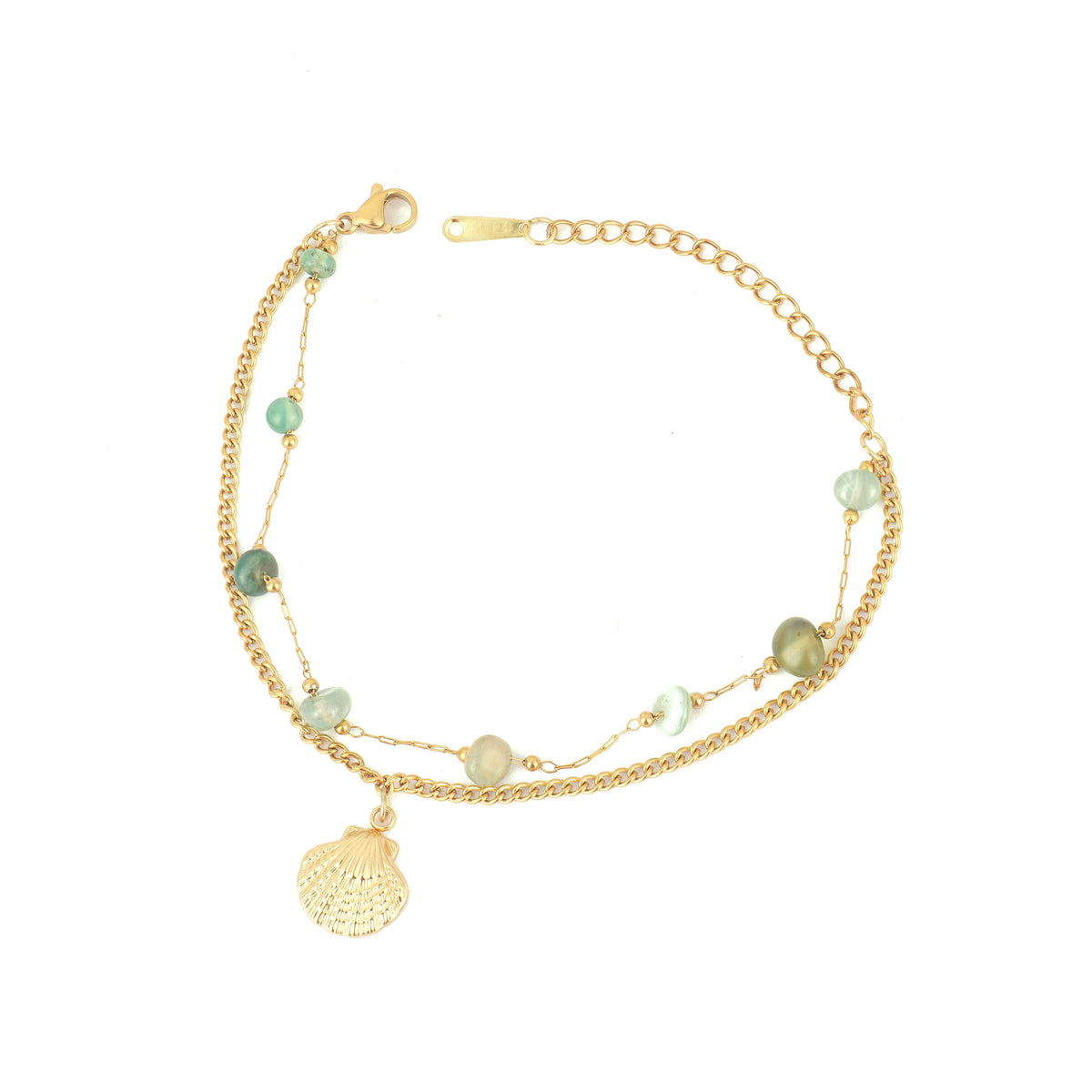 Glam Bracelet — 18K gold-plated anti-tarnish jewellery by Veyra, view 2
