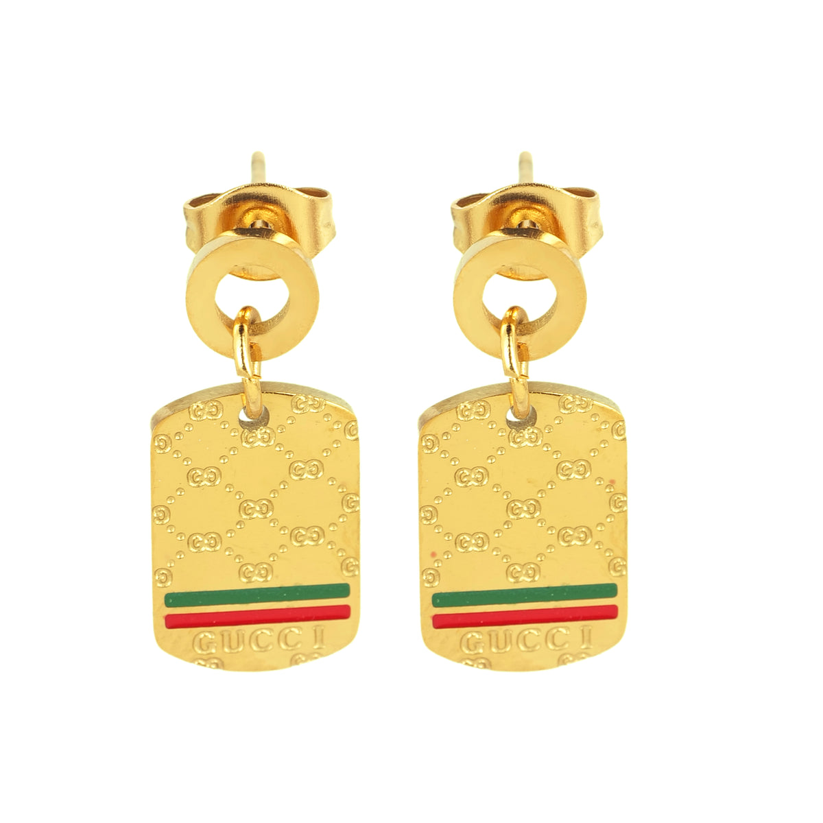 Wave Earrings — 18K gold-plated anti-tarnish jewellery by Veyra, view 2