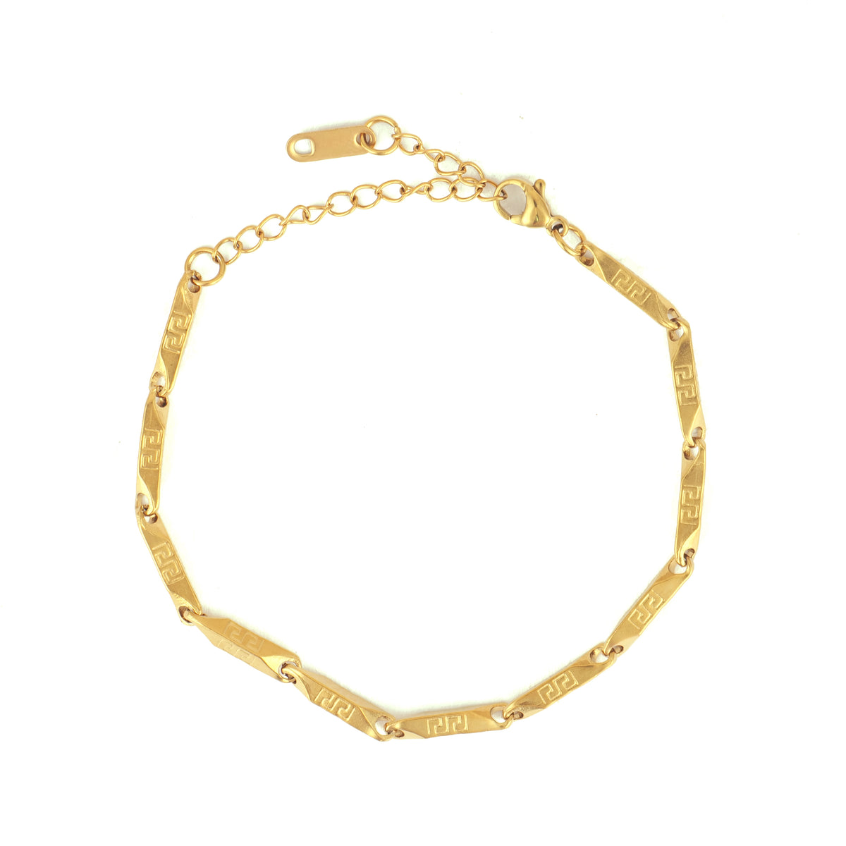 Pass It On Bracelet — 18K gold-plated anti-tarnish jewellery by Veyra, view 2