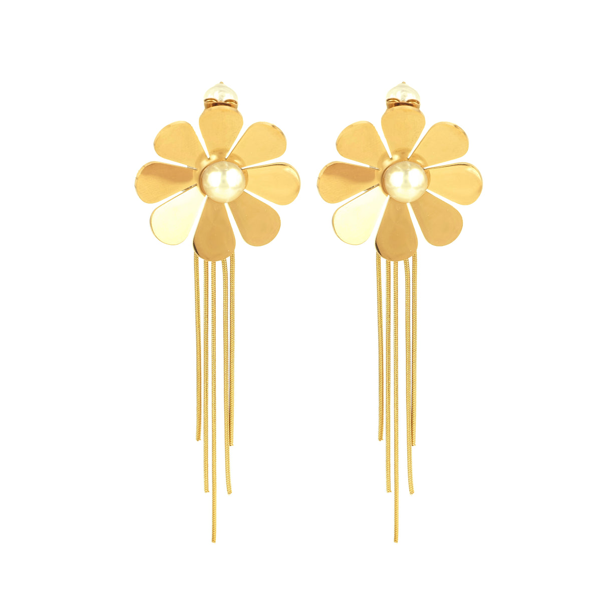 Love Struck Earrings — 18K gold-plated anti-tarnish jewellery by Veyra, view 2